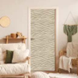 Zand - Golven - Beige deurposter klein 289 -sfeer2
