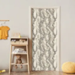 Slang - Patroon - Taupe deurposter klein 289 -sfeer4