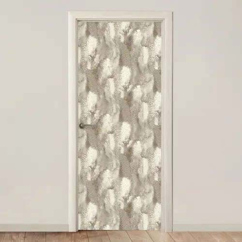 Slang - Textuur - Zand deurposter klein 289 -3d_beige