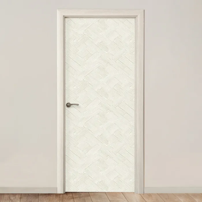 Textuur - Abstract - Beige deurposter klein 289 -3d_beige