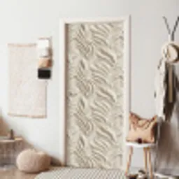 Textuur - Reliëf - Beige deurposter klein 289 -sfeer6