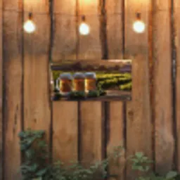 Bier - Hop - Landschap tuinposter los doek klein -sfeer1
