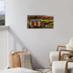 Bier - Hop - Landschap tuinposter los doek klein -sfeer8
