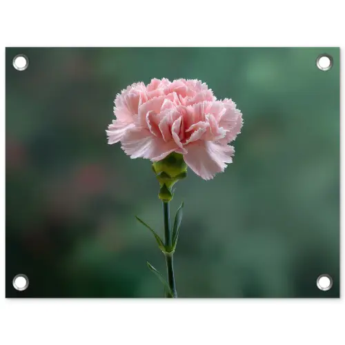 Anjer - Roze - Bloemblaadjes tuinposter los doek klein -3d