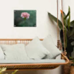 Anjer - Roze - Bloemblaadjes tuinposter los doek klein -sfeer7