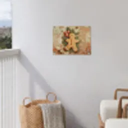 Kerstmis - Koekje - Poppetje - Speculaas tuinposter los doek klein -sfeer8