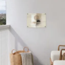 Cirkel - Compositie - Diepte - Beige tuinposter los doek klein -sfeer8