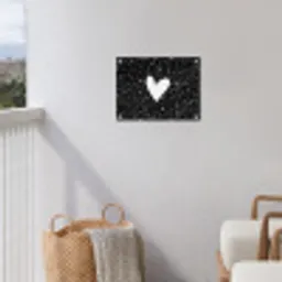 Design - Liefde - Hartje tuinposter los doek klein -sfeer8