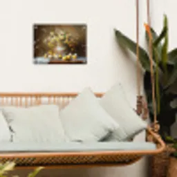 Paaseieren - Stilleven - Vaas tuinposter los doek klein -sfeer7