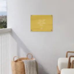 Geniet van elke dag tuinposter los doek klein -sfeer8