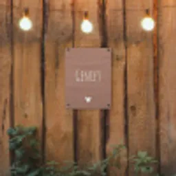 Geniet - Spreuken -Quotes tuinposter los doek klein -sfeer1
