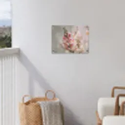 Bloem - Leeuwenbek - Roze - Stengel tuinposter los doek klein -sfeer8