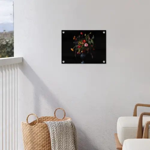Bloemen - Bessen - Klassiek tuinposter los doek klein -sfeer8