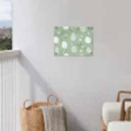 Groen - Eieren - Patroon tuinposter los doek klein -sfeer8
