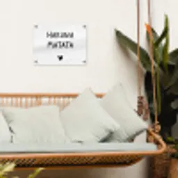 Hakuna matata - Spreuken - Quotes tuinposter los doek klein -sfeer7