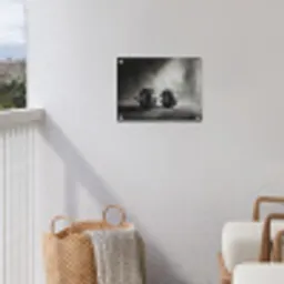 Halter - Gewichten - Zwart tuinposter los doek klein -sfeer8
