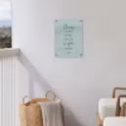 Thuis is het plekje waar de liefde woont tuinposter los doek klein -sfeer8