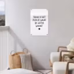 Thuis is het plekje waar de liefde woont - Spreuken - Quotes tuinposter los doek klein -sfeer8