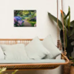 Hortensia- Park - Pad tuinposter los doek klein -sfeer7