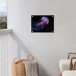Kwal - Doorzichtig - Roze - Tentakels tuinposter los doek klein -sfeer8
