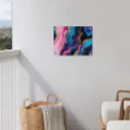 Marmer - Modern - Goud tuinposter los doek klein -sfeer8