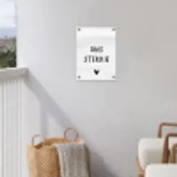 Ons stekkie - Spreuken - Quotes tuinposter los doek klein -sfeer8