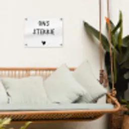 Ons stekkie - Quotes - Spreuken tuinposter los doek klein -sfeer7