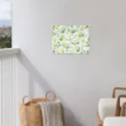 Patroon - Groen - Eieren tuinposter los doek klein -sfeer8