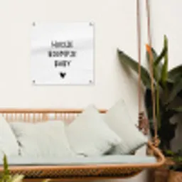 Spreuken - Huisje boompje baby - Quotes tuinposter los doek klein -sfeer7