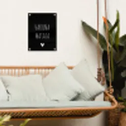 Spreuken - Hakuna matata - Quotes tuinposter los doek klein -sfeer7