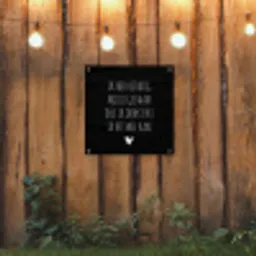 Spreuken - Ik heb het nog nooit gedaan dus - Quotes tuinposter los doek klein -sfeer1