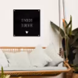 Spreuken - Zo moeder zo dochter - Dochter - Mama - Quotes tuinposter los doek klein -sfeer7