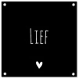 Spreuken - Lief - Quotes tuinposter los doek klein -3d