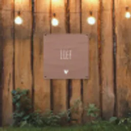 Spreuken - Lief - Quotes tuinposter los doek klein -sfeer1