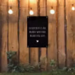Spreuken - Quotes - En dan denk ik aan Brabant - Guus Meeuwis tuinposter los doek klein -sfeer1