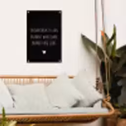 Spreuken - Quotes - En dan denk ik aan Brabant - Guus Meeuwis tuinposter los doek klein -sfeer7