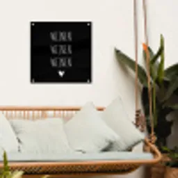 Spreuken - Quotes - Wijnen wijnen wijnen tuinposter los doek klein -sfeer7