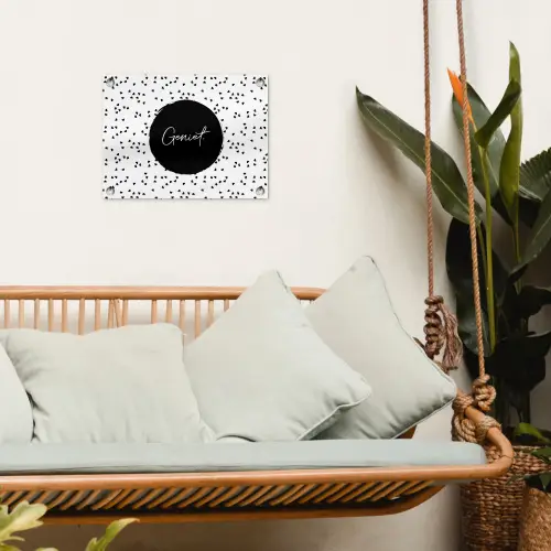 Quotes - Geniet - Zomer - Tekst tuinposter los doek klein -sfeer7