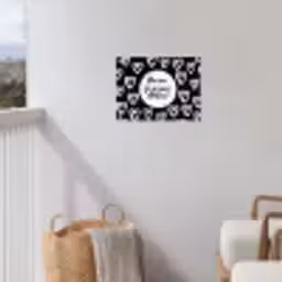 Quotes - Hé zon, ga je mee stralen? - Tekst - Zon - Zomer tuinposter los doek klein -sfeer8