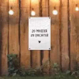 Quotes - Zo moeder zo dochter - Mama - Dochter - Spreuken tuinposter los doek klein -sfeer1
