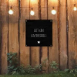 Quotes - Spreuken - Lentekriebels tuinposter los doek klein -sfeer1