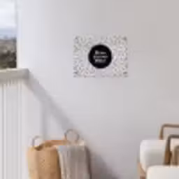 Quotes - Tekst - Hé zon ga je mee stralen? - Zon tuinposter los doek klein -sfeer8
