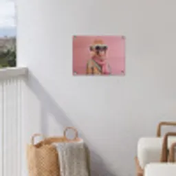 Sjaal - Aap - Zonnebril - Jasje tuinposter los doek klein -sfeer8