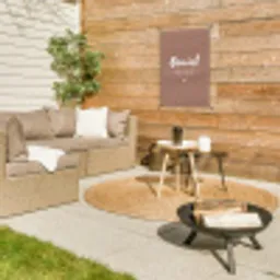 geniet-roze-2-3 tuinposter los doek klein -sfeer4