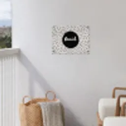 Geniet - Quotes - Tekst - Stippen tuinposter los doek klein -sfeer8