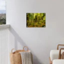 Bomen - Steen - Bos - Natuur - Planten tuinposter los doek klein -sfeer8