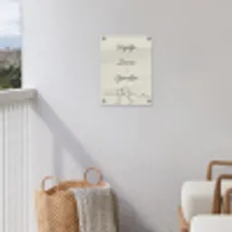 Wijn en Zonnen tuinposter los doek klein -sfeer8