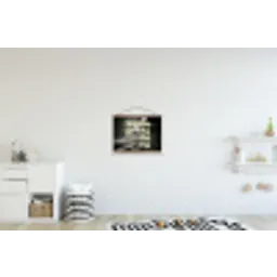 Cheers - Wijn - Zwart - Wit textielposter latten blank klein -kinderkamer