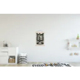 Kaas - Decoratie - Beige - Cheese textielposter latten blank klein -kinderkamer