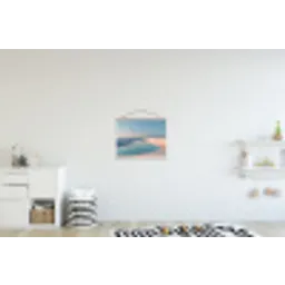 Duinen - Waterplas - Oneindige rust textielposter latten blank klein -kinderkamer